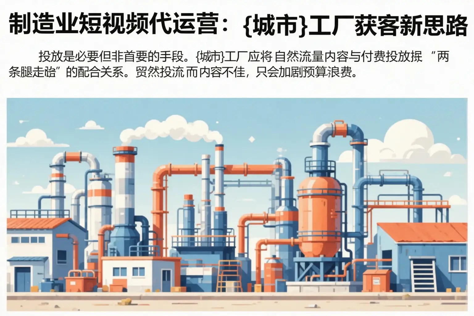 制造业短视频代运营:温州工厂获客新思路