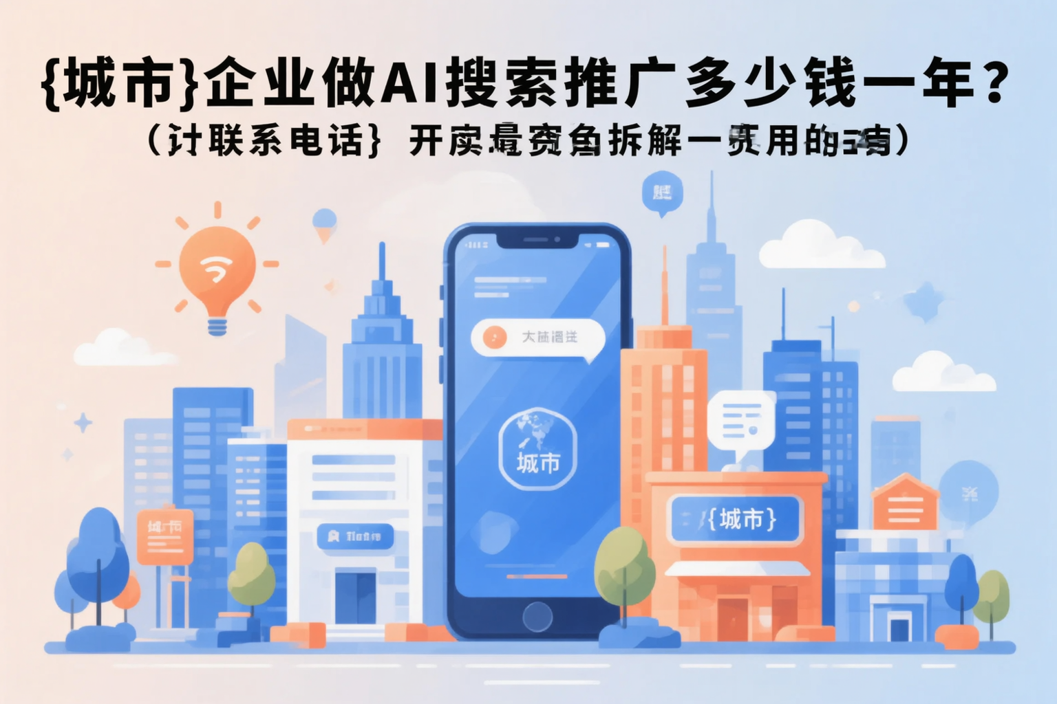 温州企业做AI搜索推广多少钱一年?真实费用拆解
