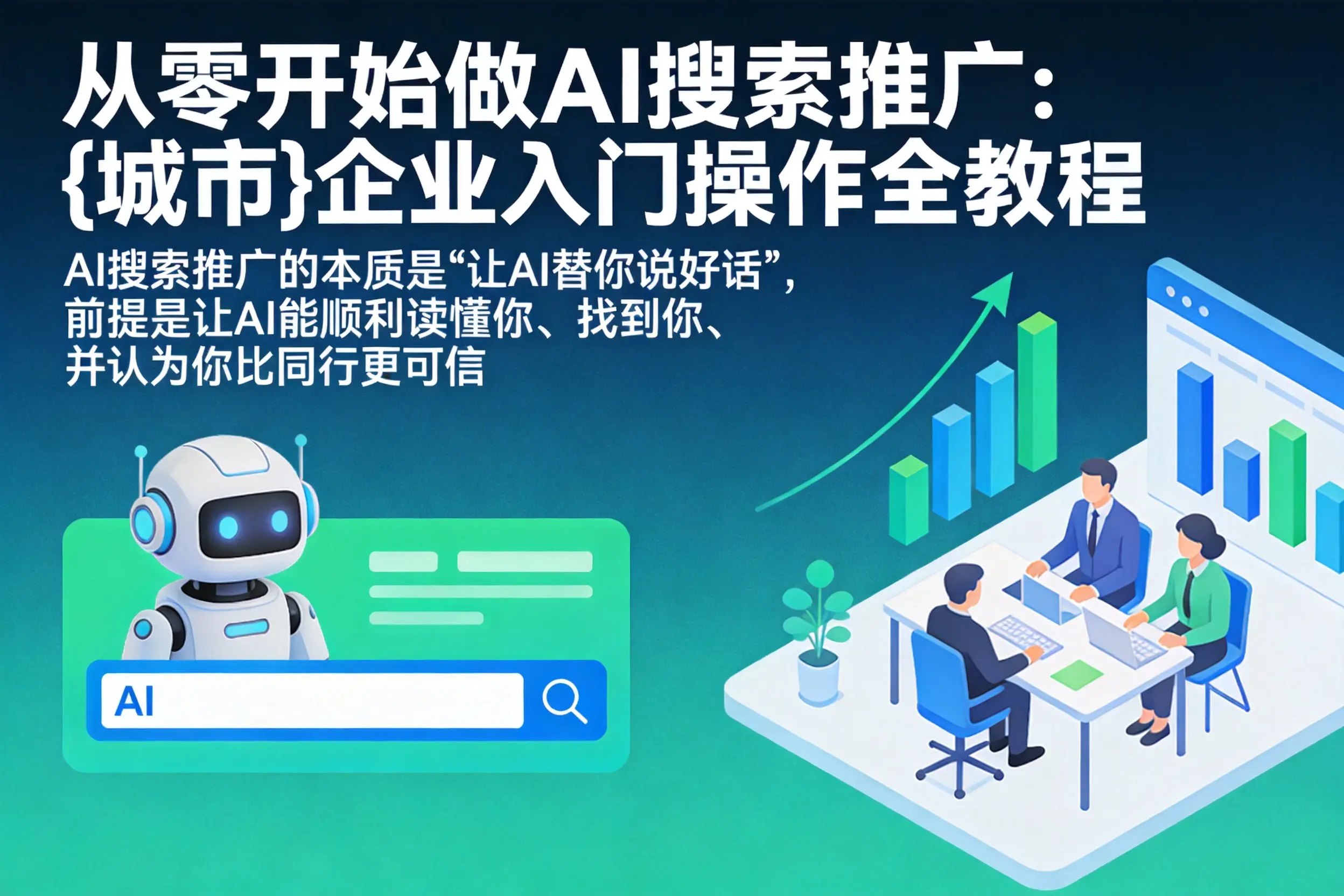 从零开始做AI搜索推广:温州企业入门操作全教程