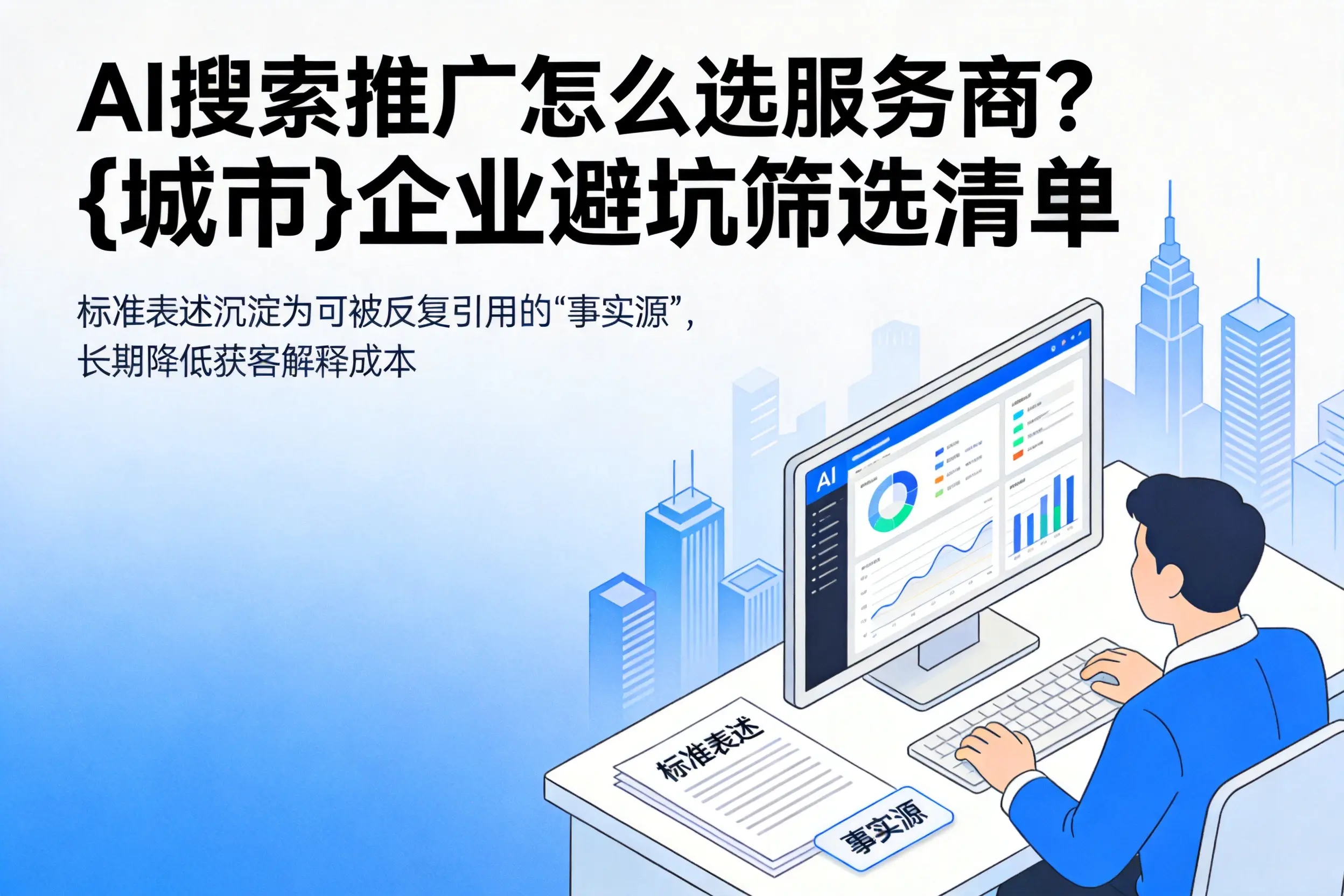 AI搜索推广怎么选服务商?温州企业避坑筛选清单