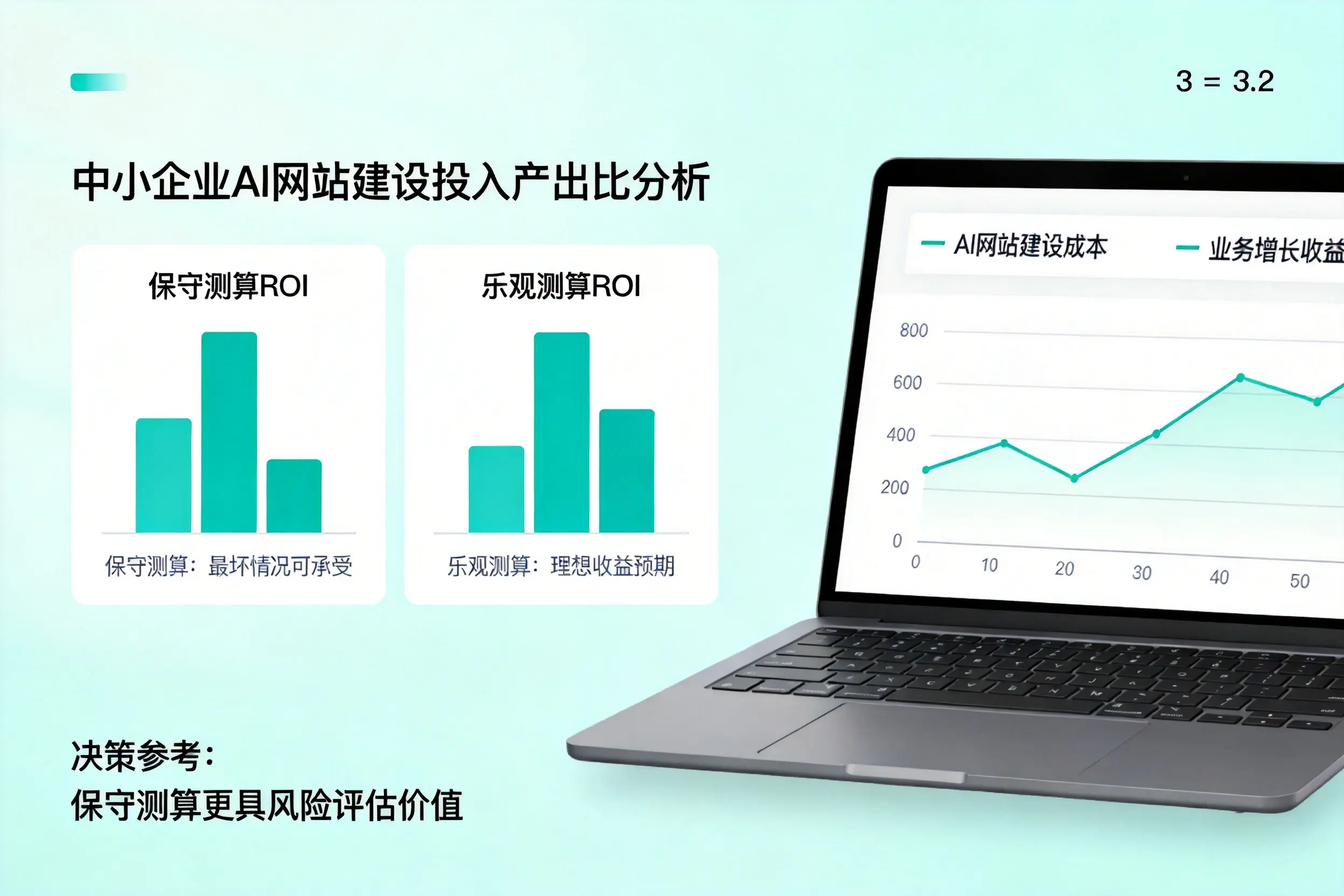 温州中小企业AI网站建设投入产出比怎么算?先看这份分析