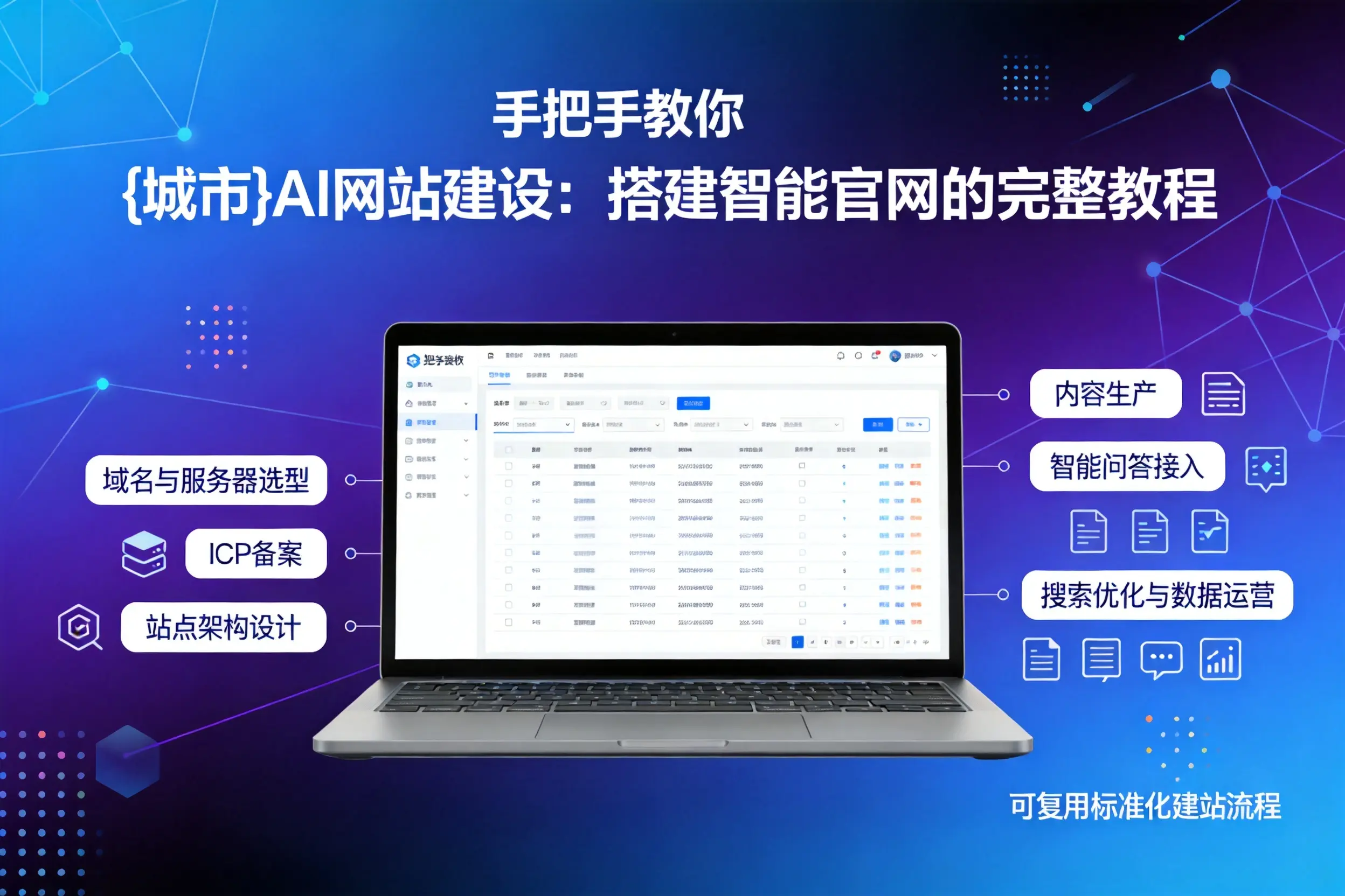 手把手教你温州AI网站建设:搭建智能官网的完整教程