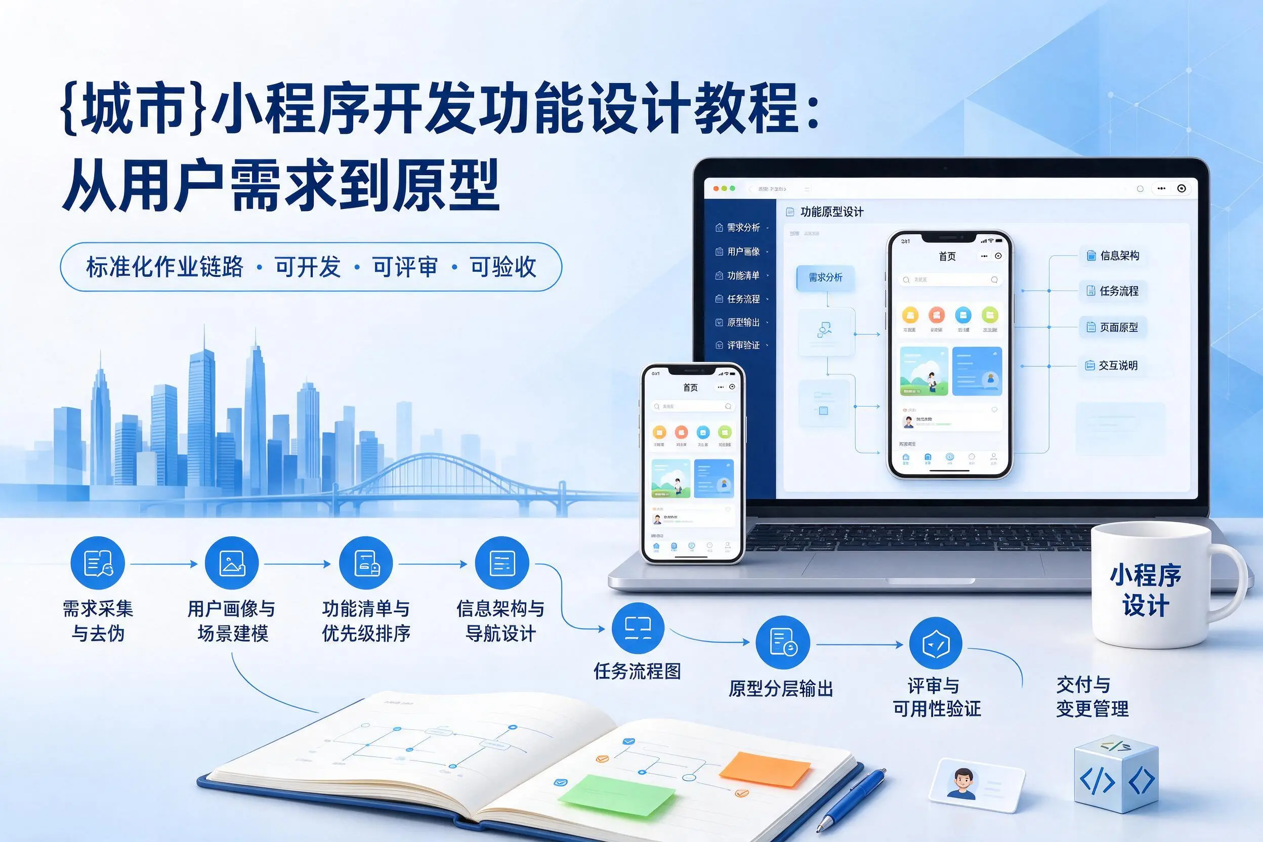 温州小程序开发功能设计教程：从用户需求到原型