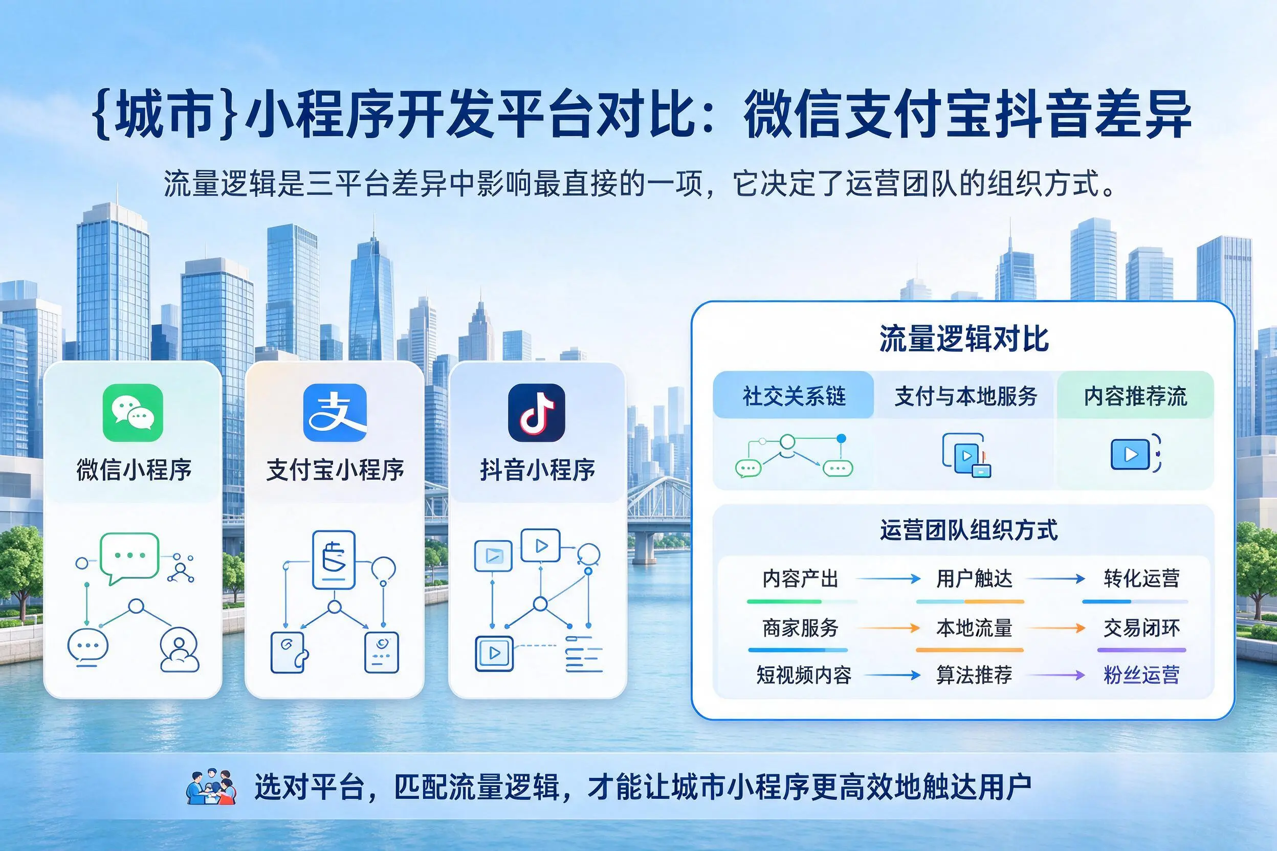 温州小程序开发平台对比：微信支付宝抖音差异