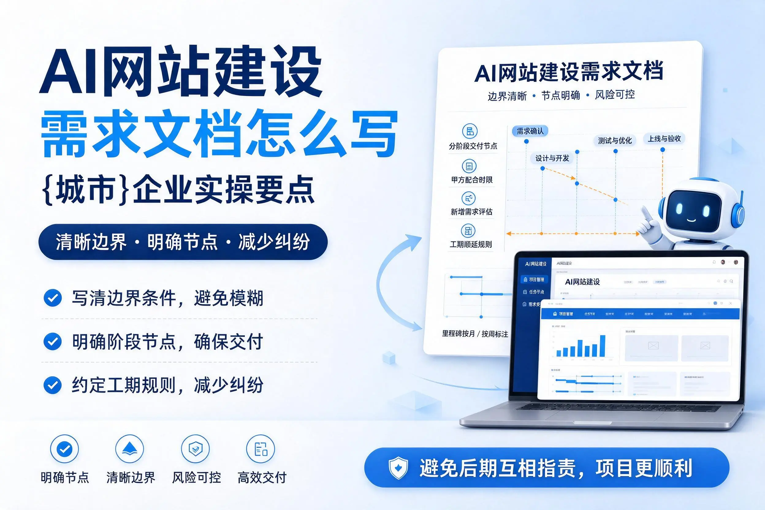 AI网站建设需求文档怎么写，温州企业实操要点