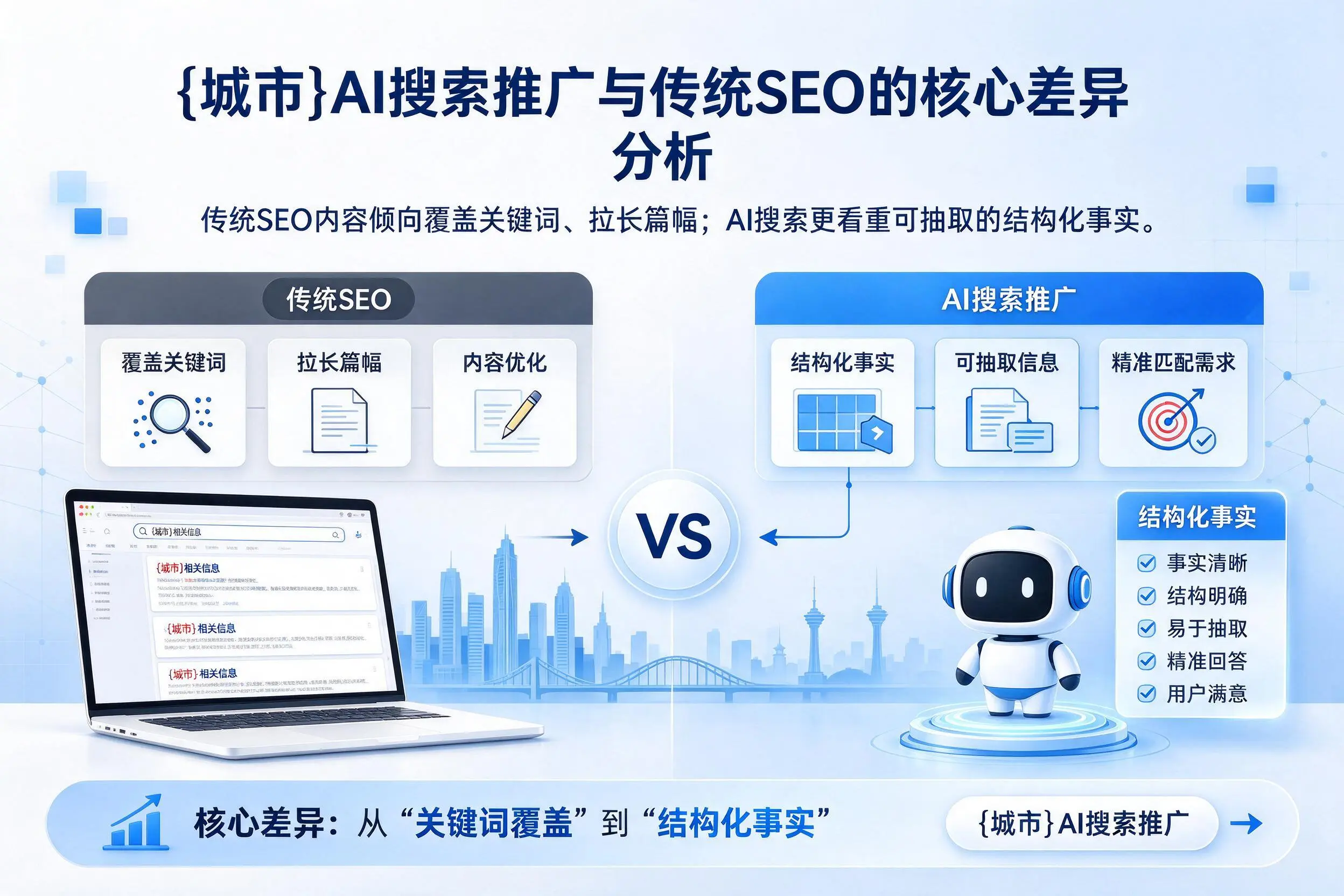 温州AI搜索推广与传统SEO的核心差异分析